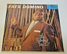 DISQUE VINYLE 33 TOURS FATS DOMINO THE FABULOUS MR D PAS CD 45 DVD CONCERT