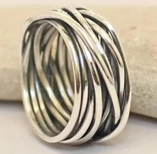 925 Sterling Silver, Solid