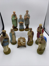 Santons Creche ancienne plâtre  Pieraccini  17 cm de haut
