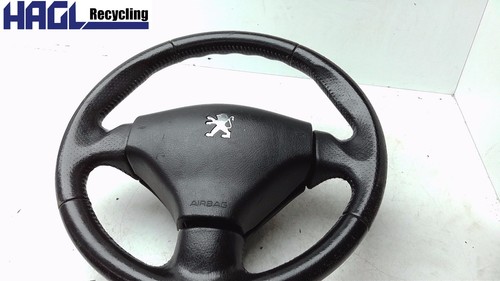 Volant cuir airbag - cuir,