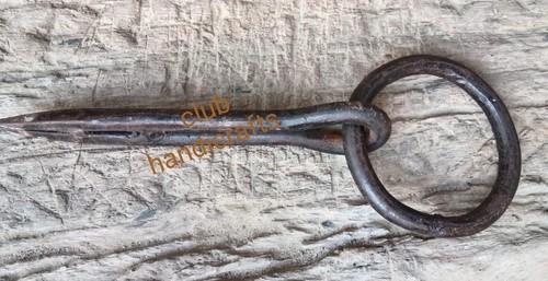 Ancienne bague attache en - d'attache,