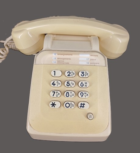 Ancien téléphone touches - a,