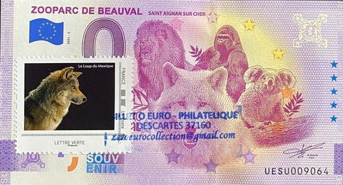 Billet euro philathelique - billet,