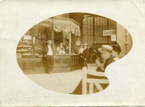 Photo collée cartonnage - collée,