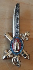 Insigne Promotion DE GRIBEAUVAL EMCTA Officier Coëtquidan DRAGO ORIGINAL BADGE