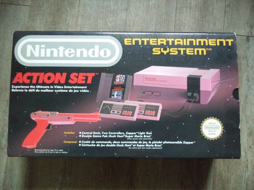 Console nintendo nes action - nintendo,