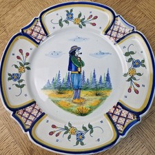 Assiette Henriot Quimper –