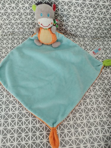 Doudou plat girafe - -,