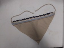 TAN brown face mask scarf
