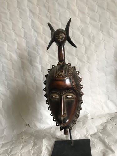 Masque yaoure cote ivoire - yaoure-cote, d'ivoire-
