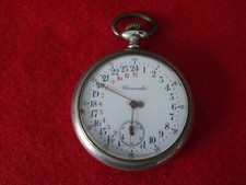 Montre homme Gousset 24H argentan/mecanique