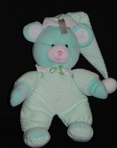 Peluche doudou ours souris - doudou,