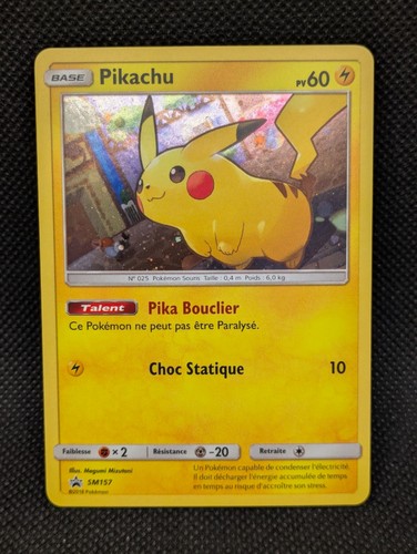 Carte pokemon pikachu holo - carte,