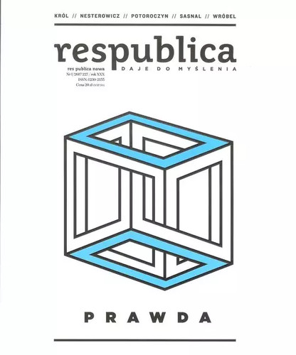 Res publica nowa - 1/2017, prawda