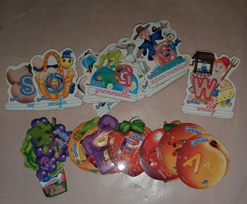 Magnet alphabet pochoir - magnet,