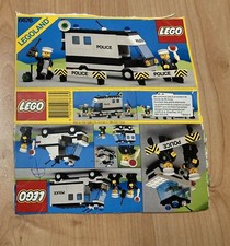 LEGO vintage police 6676 Mobile Command Unit complet avec instructions couver__