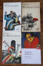 EUGENE IONESCO - LOT DE 4
