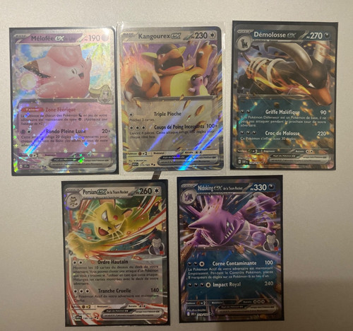 Lot carte pokemon 1 - x5,