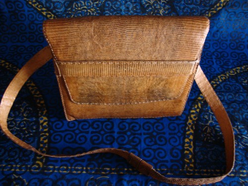 Petit sac cuir lezard des - petit,