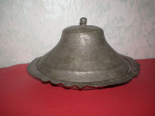 Ancien bol cuivre - ancien, étamé