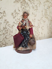 1 santon ancien habillé