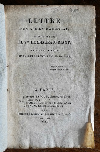 Lettre ancien - lettre,