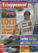 ECHAPPEMENT n°447 11/2004 Lotus Exige, Elise 111R, BMW M5, Lancer Evo VIII, ZR
