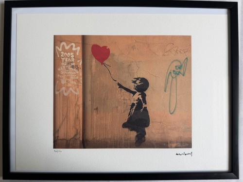 Banksy fille au ballon - –,