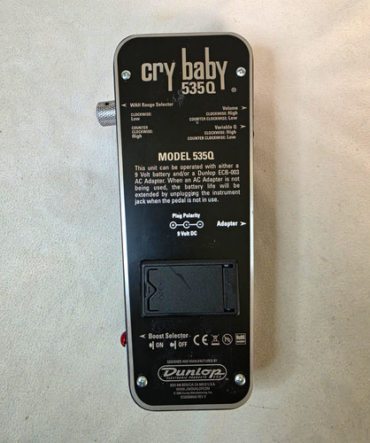 Dunlop cry baby - cry, pedal