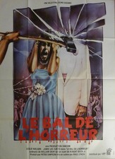PROM NIGHT - JAMIE LEE CURTIS - HIGH SCHOOL - ORIGINAL LARGE FRENCH MOVIE POSTER