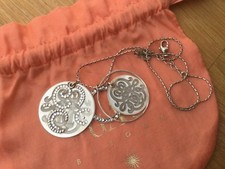 Collier Gas argentés