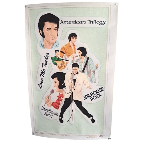 Elvis presley tapestry vtg - elvis,