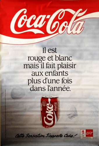 Coca cola affiche - cola,
