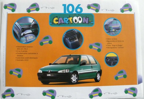 Brochure feuille peugeot - brochure, 1