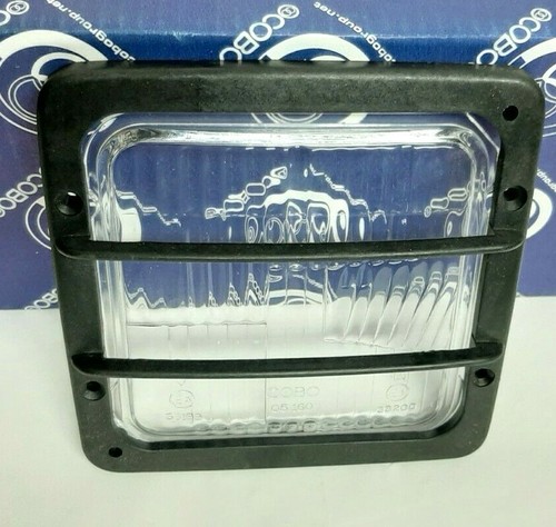 Verre cristal cadre noir - cristal,