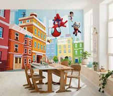 Papier Peint Enfant Spidey Marvel Mural 400x250 Cm Coloré Non-Tissé