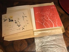 Vintage Japanese PAINTING Set