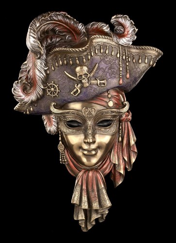 Masque vénitien pirate - masque,