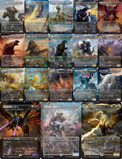 MTG Godzilla non Foil Complete