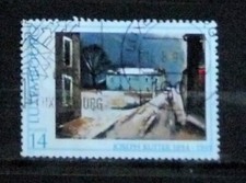 LUXEMBOURG –1994 – Numéro 1288 – Peinture de Joseph Kutter
