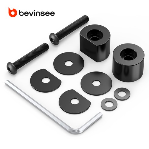 Aluminum 3cm front seat spacer - seat,