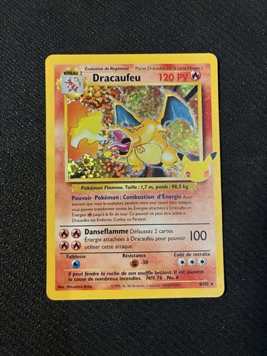 Carte pokémon dracaufeu 102 - carte, 4/102