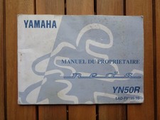 1997 - SCOOTER YAMAHA NEO'S (YN50R) - MANUEL  PROPRIETAIRE - AVEC SCHEMA CABLAGE