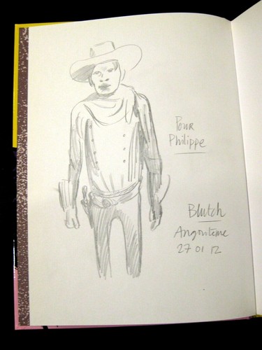 Blutch dedicace pour finir - blutch,