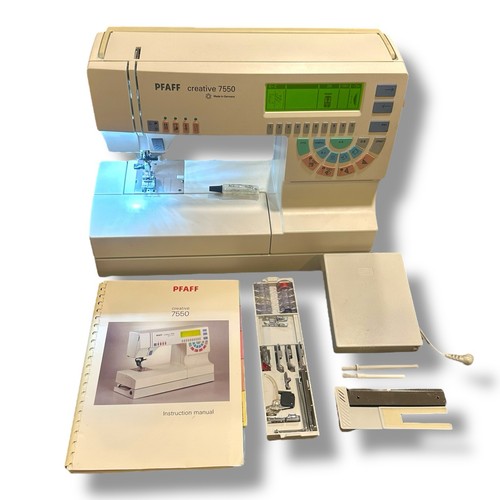 Pfaff creative 7550 sewing - pfaff,