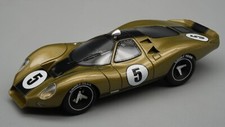 Miniature voiture auto 1:43 Tecnomodel Ford P68 Press Version 1968 Or Limite