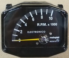 COMPTE-TOURS MOTOPLAT 10000 RPM 4 TEMPS DREHZAHLMESSER KROBER STYLE TACÓMETRO