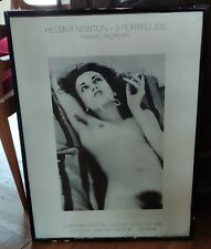 Photo Helmut Newton/3 portfolios/Violetta 1974/ancienne photo érotique 