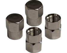 Paquet De 4 Argent Alliage Hex