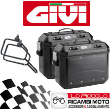 Set Givi Valises Latéral Allum Dolomiti 30 Lt Noir Suzuki Burgman 650 2013 2020